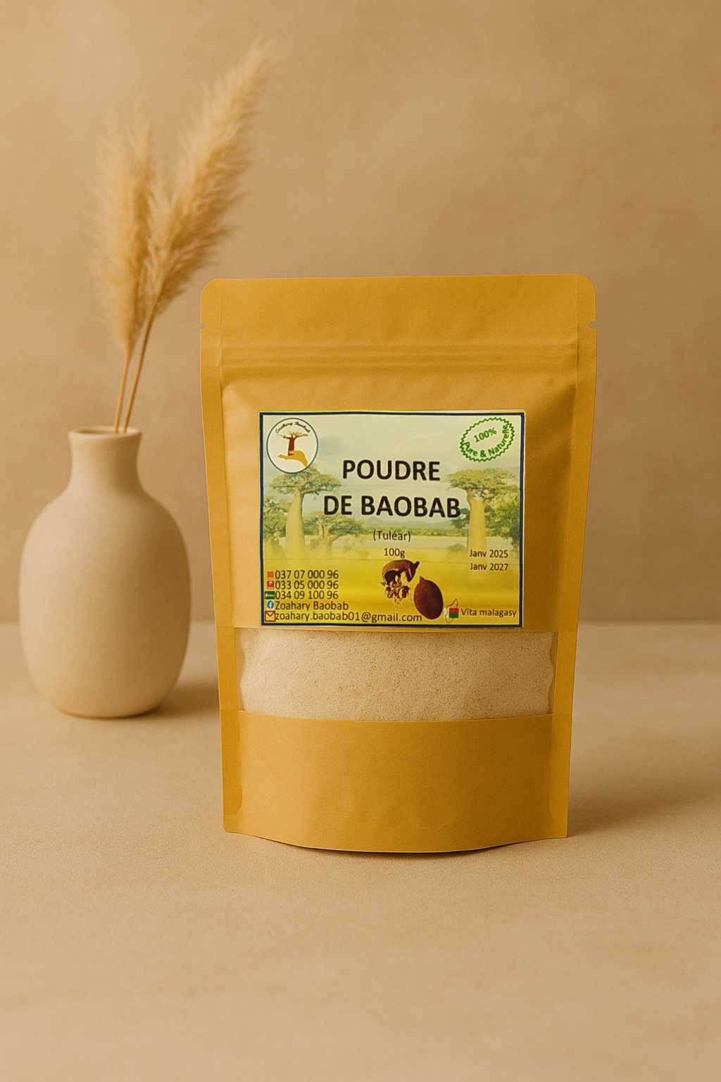 Pure Baobab Powder